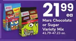 ACME Mars Chocolate or Sugar Variety Mix offer