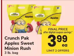 ACME Crunch Pak Apples Sweet Minion Rush offer