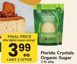 ACME Florida Crystals Organic Sugar offer