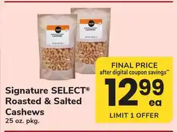 ACME Signature SELECT Roasted & Salted Cashews offer