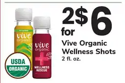 ACME Vive Organic Wellness Shots offer