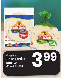 ACME Mission Flour Tortilla Burrito offer
