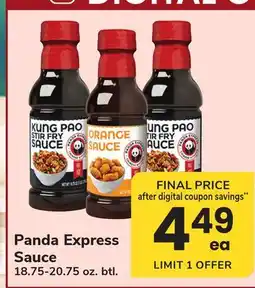 ACME Panda Express Sauce offer