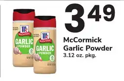 ACME McCormick Garlic Powder offer