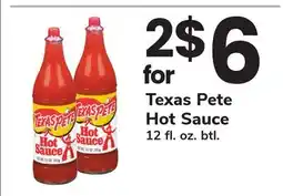 ACME Texas Pete Hot Sauce offer