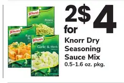 ACME Knorr Dry Seasoning Sauce Mix offer