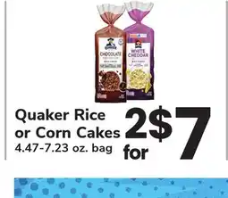 ACME Quaker Rice or Corn Cakes offer