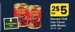 ACME Hormel Chili Con with Beans offer