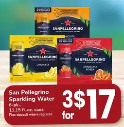 ACME San Pellegrino Sparkling Water offer