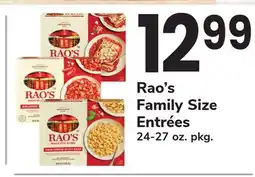 ACME Rao's Family Size Entrées offer