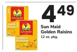 ACME Sun Maid Golden Raisins offer