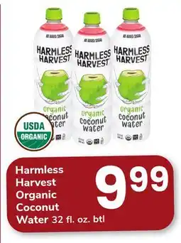 ACME Harmless Harvest Organic Coconut Water offer