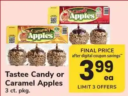 ACME Tastee Candy or Caramel Apples offer