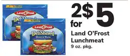 ACME Land O'Frost Lunchmeat offer