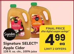 ACME Signature SELECT Apple Cider offer