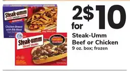 ACME Steak-Umm Beef or Chicken offer