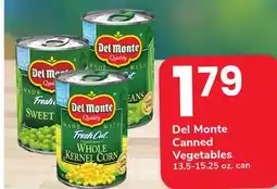 ACME Del Monte Canned Vegetables offer