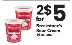 ACME Breakstone's Sour Cream offer