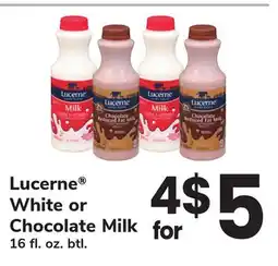 ACME Lucerne White or Chocolate Milk offer