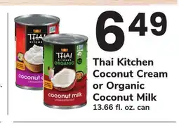 ACME Thai Kitchen Coconut Cream or Organic Coconut Milk offer