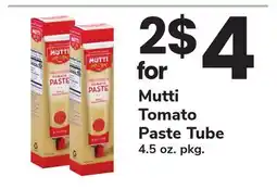 ACME Mutti Tomato Paste Tube offer