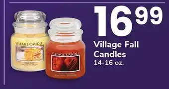 ACME Village Fall Candles offer
