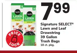 ACME Signature SELECT Lawn and Leaf Drawstring 39 Gallon Trash Bags offer