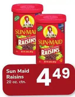 ACME Sun Maid Raisins offer