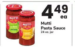 ACME Mutti Pasta Sauce offer