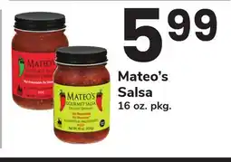 ACME Mateo's Salsa offer