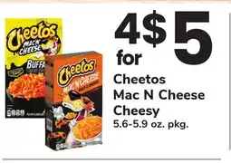 ACME Cheetos Mac N Cheese Cheesy offer