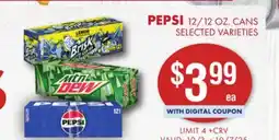 Smart & Final PEPSI offer