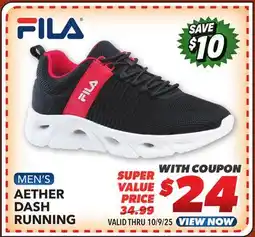 Big 5 FILA Aether Dash Men's Running Shoes offer