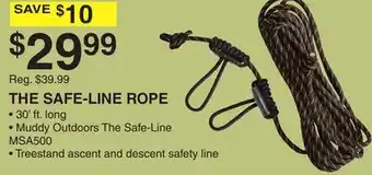 Dunham's Sports THE SAFE-LINE ROPE offer