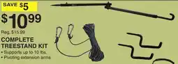 Dunham's Sports COMPLETE TREESTAND KIT offer