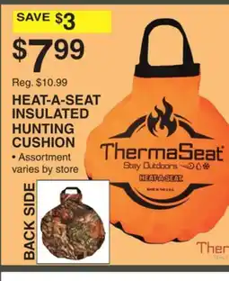 Dunham's Sports THERMASEAT HEAT-A-SEAT INSULATED HUNTING CUSHION offer
