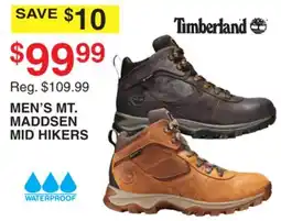 Dunham's Sports MEN'S MT. MADDSEN MID HIKERS offer