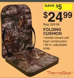 Dunham's Sports THERMASEAT FOLDING CUSHION offer
