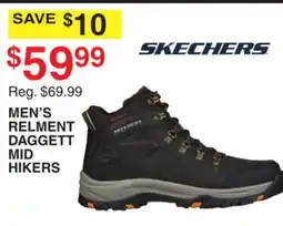 Dunham's Sports SKECHERS MEN'S RELMENT DAGGETT MID HIKERS offer