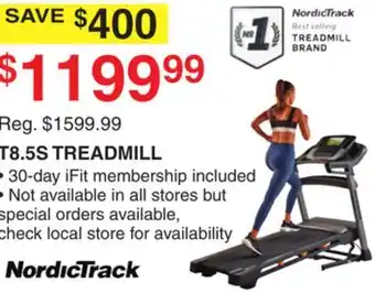 Dunham's Sports T8.5S TREADMILL offer