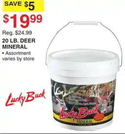 Dunham's Sports LUCKY BUCK 20 LB. DEER MINERAL offer