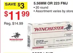 Dunham's Sports WINCHESTER 5.56MM OR 223 FMJ offer