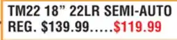 Dunham's Sports TM22 18 22LR SEMI-AUTO offer