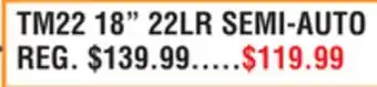 Dunham's Sports TM22 18 22LR SEMI-AUTO offer