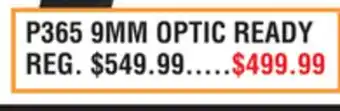 Dunham's Sports P365 9MM OPTIC READY offer