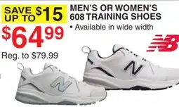 Dunham's Sports MEN'S OR WOMEN'S 608 TRAINING SHOES offer