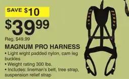 Dunham's Sports MAGNUM PRO HARNESS offer