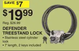 Dunham's Sports DEFENDER TREESTAND LOCK offer