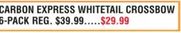 Dunham's Sports CARBON EXPRESS WHITETAIL CROSSBOW 6-PACK offer