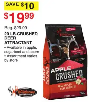Dunham's Sports WILDGAME 20 LB. CRUSHED DEER ATTRACTANT offer